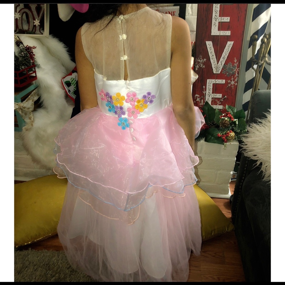 Pink unicorn dress - Picture 3 of 4